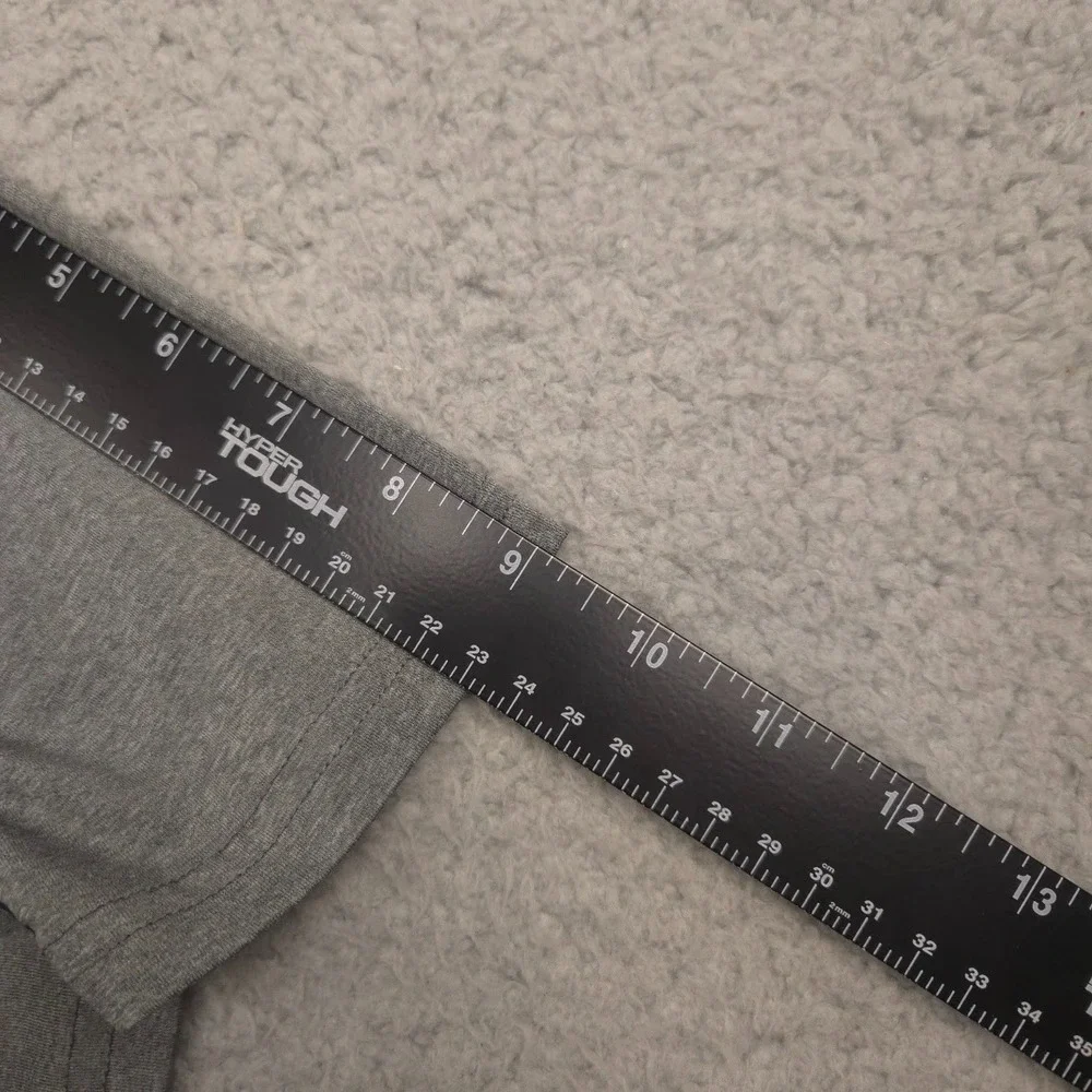 Nike Mens Cool Fitted Dri Fit Shirt XL Gray Stretch Athletic Training Tee